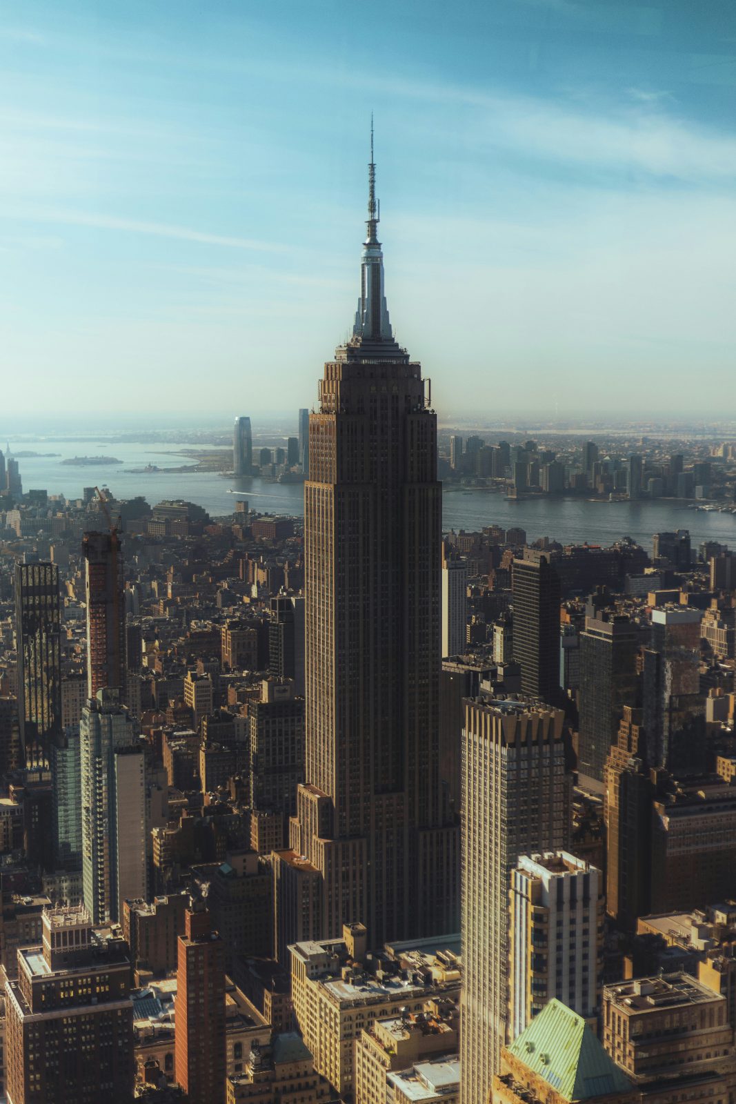 Empire State Building and Manhattan skyline representing international students pursuing EB-5 green card investment in the United States