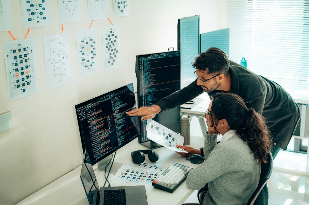 Skilled tech professionals reviewing career and immigration planning options